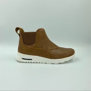 Nike Air Max Thea Mid Sneakerboot Brown Leather